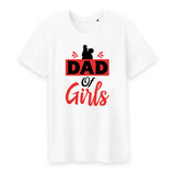 T shirt Dad of girls - Myachetealy