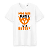 T shirt dads with beards are better - Myachetealy