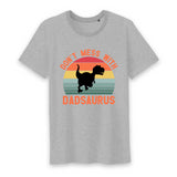 T shirt don't mess with dadsaurus - Myachetealy