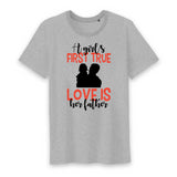 T shirt a girl`s first true love is her father - Myachetealy