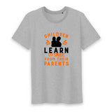 T shirt children learn to smile from their parents - Myachetealy