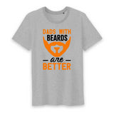 T shirt dads with beards are better - Myachetealy