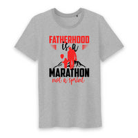 T shirt fatherhood is a marathon not a sprint - Myachetealy