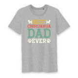 Best Chihuahua Dad Ever T-Shirt Design - Myachetealy