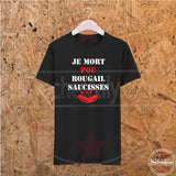T-Shirt femme personnalisé Je mort pou rougail saucisses - Myachetealy
