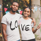 T-shirts Love amour duo couple assortis - Myachetealy