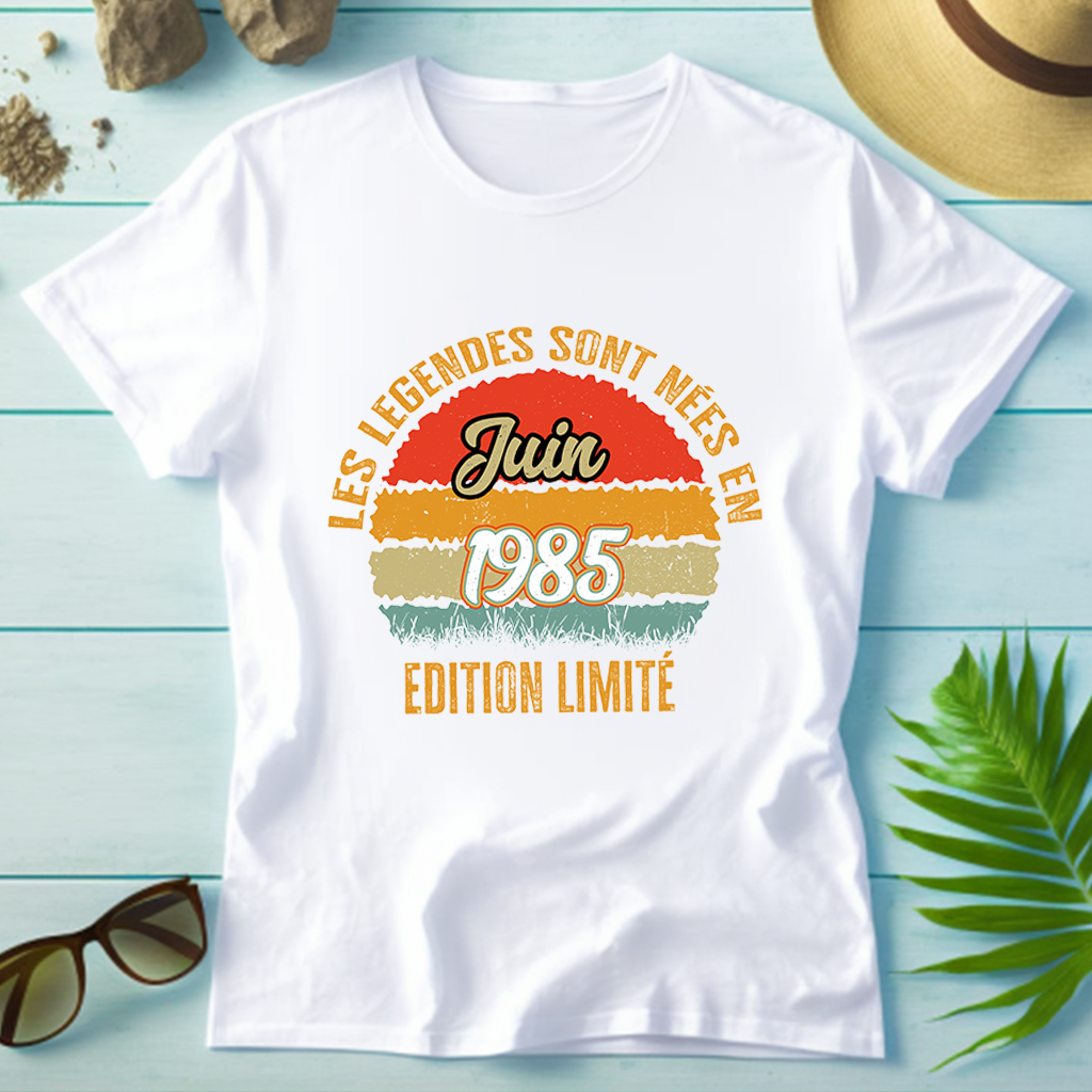 Les Légendes Sont Nées En Octobre 1985 - 1985' Sweat à Capuche Femme