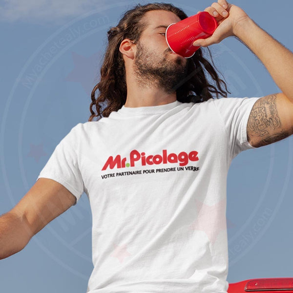T-shirt Mr Picolage Homme personnalisée Humour - Myachetealy
