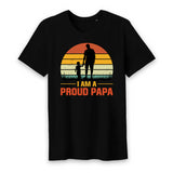 I Am A Proud Papa T-Shirt Design - Myachetealy