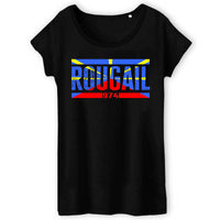 Ile de la Réunion 974 représente créole rougail drapeau T shirt femme - Myachetealy