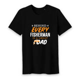 T shirt Behind Every Fisherman Is a Great Dad - Myachetealy
