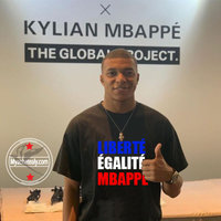T-Shirt Liberté Égalité Mbappé - Myachetealy