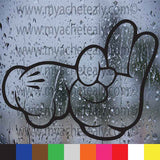 Sticker Mickey Main gant fuck - Myachetealy
