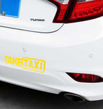 Sticker autocollant Fake Taxi - Myachetealy