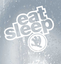Sticker autocollant Eat Sleep Skoda - Myachetealy