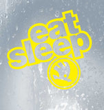 Sticker autocollant Eat Sleep Skoda - Myachetealy