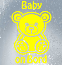 Sticker autocollant Bébé à bord vw prénom personnalisé – Myachetealy