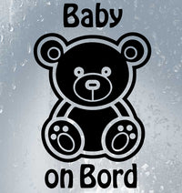 Sticker autocollant Bébé à bord vw prénom personnalisé – Myachetealy