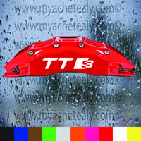 Kit 6 Stickers Autocollant étrier de frein Audi TTS TT RS S-line - Myachetealy
