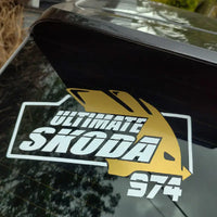 Sticker Autocollant Team Ultimate Skoda 974 - Myachetealy