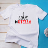 T shirt I love Nutella pour homme - Myachetealy