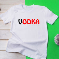 T shirt vodka et le nutella pour homme - Myachetealy