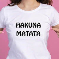 T shirt hakuna Matata femme - Myachetealy