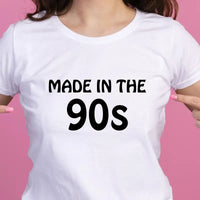T-Shirt MADE IN THE 90s femme - Myachetealy