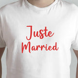 T-Shirt JUST MARRIED homme - Myachetealy