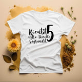 T-shirt Femme Bientôt 5, notre famille s'agrandit annonce grossesse - Myachetealy