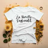 T-shirt Femme La famille s'agrandit annonce grossesse - Myachetealy
