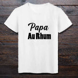 T Shirt Papa Au Rhum Homme - Myachetealy