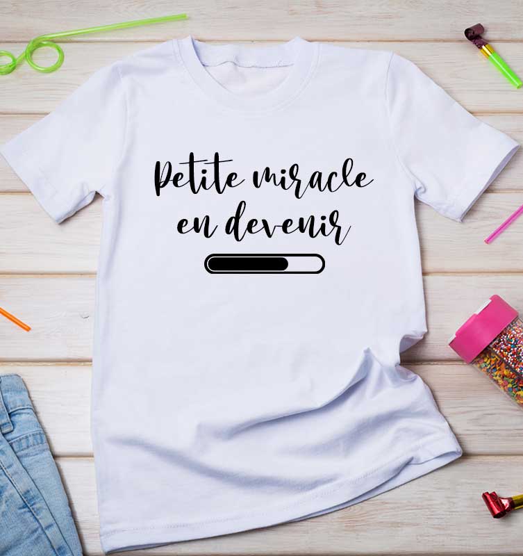 T-Shirt Femme 'Je Suis Enceinte' Humour Annonce Grossesse – Idée Cadeau Future Maman Fun