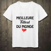 T-shirts duo meilleure marraine filleul(e) du monde Femme - Myachetealy