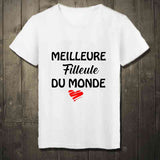 T-shirts duo meilleure marraine filleul(e) du monde Femme - Myachetealy