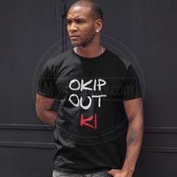 T-shirt Okip out ki 974 créole réunion humour réunion - Myachetealy