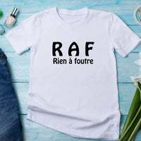 T shirt RAF Rien à foutre femme - Myachetealy