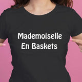 Tee Shirt mademoiselle en Basket femme - Myachetealy