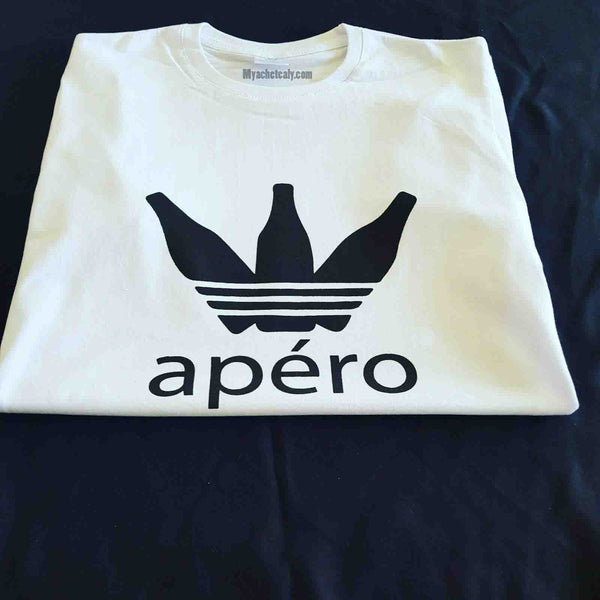 T shirt parodie Adidas Apéro humour Homme Femme - Myachetealy