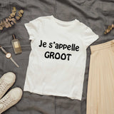 Être Unique avec le T-Shirt "Je s'appelle Groot" pour femme - Myachetealy