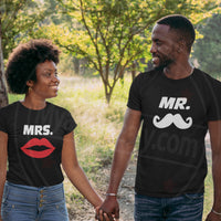 T-shirts duo couple Mrs Mr - Myachetealy