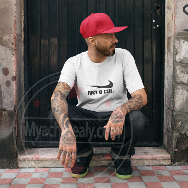 Tee shirt just o cul Homme personnalisée Humour - Myachetealy