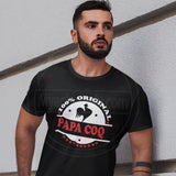 T-Shirt homme super papa coq poule 100 % original - Myachetealy
